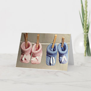 ***YOU HAD TWINS*** CONGRATS TO YOU BOTH CARD