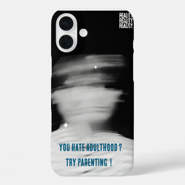 You hate Adulthood ? Try Parenting Case-Mate iPhone Case (Back)