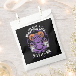You Have a Beautiful Soul Satanic Baphomet Favour Bag