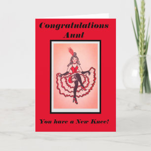 You have a new Knee Aunt can can card