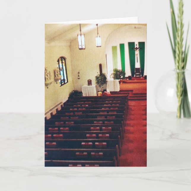 "You Have a Special Place in Heaven." Easter Card (Front)