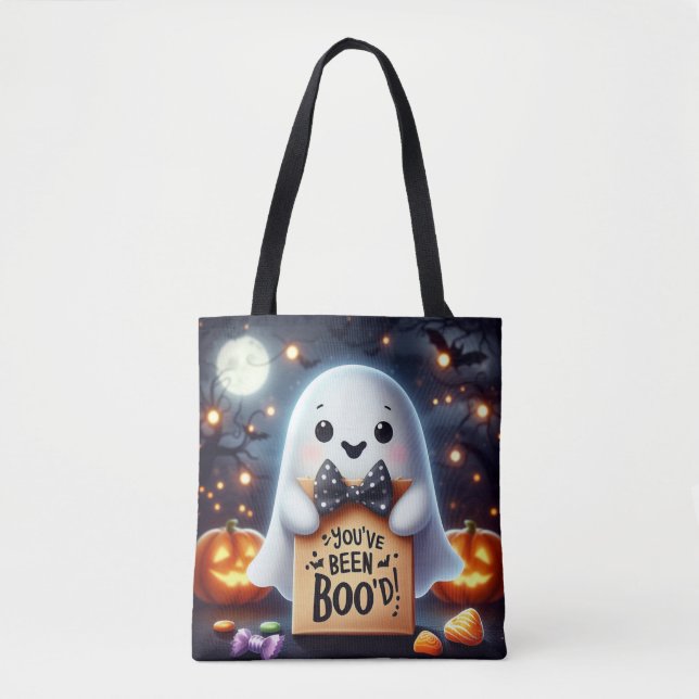 You have been boo'd cute Halloween  Tote Bag (Front)