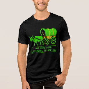 You Have Died from Listening to RFKPolitical Humou Tri-Blend Shirt