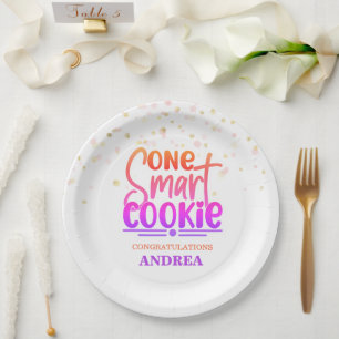You Have Got It One Smart Cookie Graduation Party Paper Plate