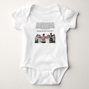 You Have My Back, I have Yours Baby Bodysuit