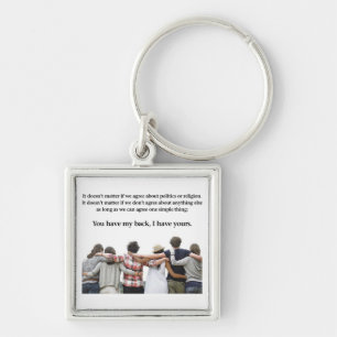 You Have My Back, I Have Yours Key Ring