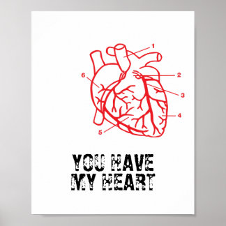YOU HAVE MY HEART POSTER