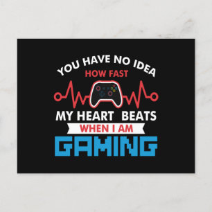 You Have No Idea How Fast My Heart Postcard