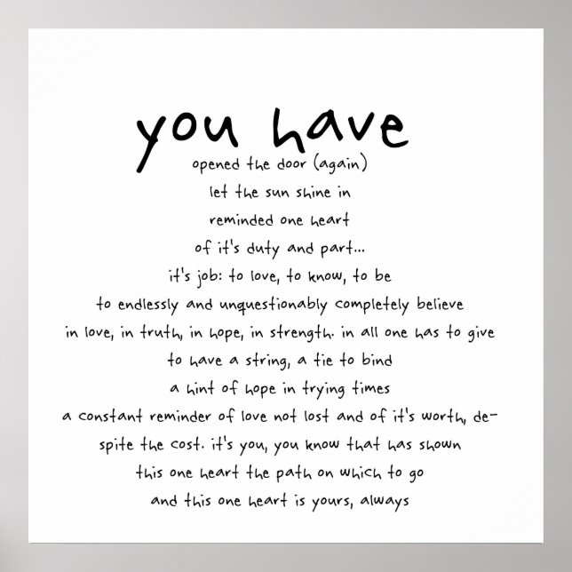 you have... poster (Front)