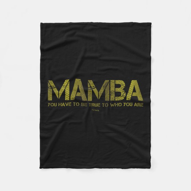 You Have To Be True To Who You Are Basketball Moti Fleece Blanket (Front)