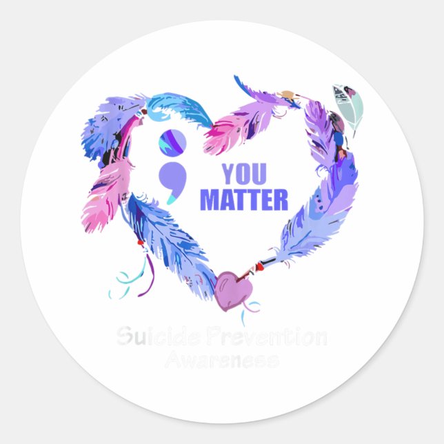 You Heart  Classic Round Sticker (Front)