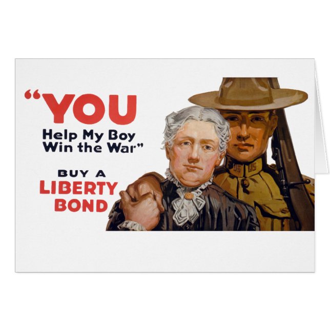 YOU help my boy win the war (Front Horizontal)