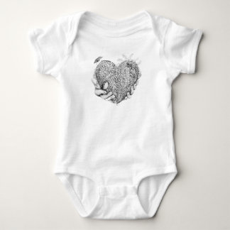 You Hold My Heart baby body suit Bodysuit