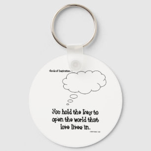 You hold the key to love (keychain) ring
