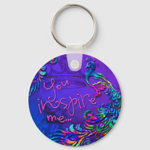 You Inspire Me Key Ring