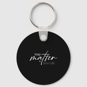 You John 3 16 Bible Verse Christian Faith Quote Key Ring