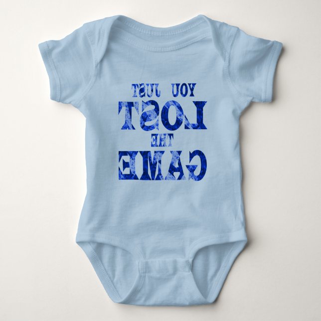 You just lost the game Internet meme Baby Bodysuit (Front)