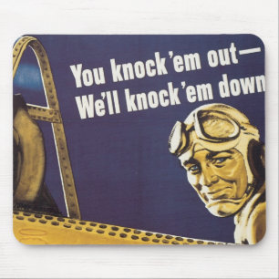 You Knock 'Em Out Mouse Pad