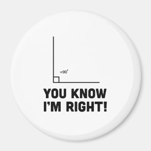 You Know I'm Right Magnet