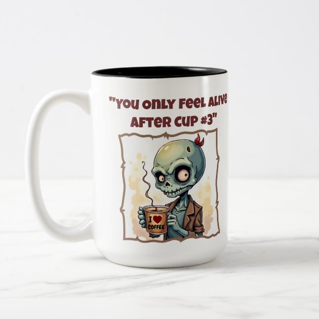 You Know You Drink Too Much Coffee If Mug (Left)
