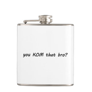 You KOM That Bro? Cycling Hip Flask