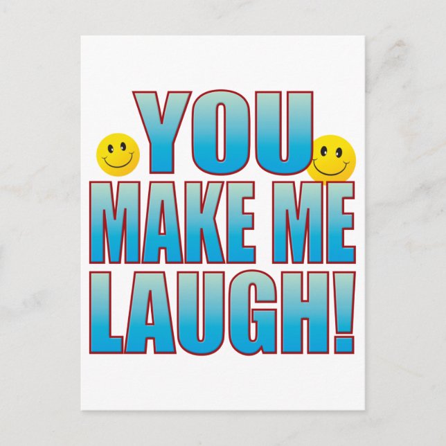 You Laugh Life B Postcard (Front)