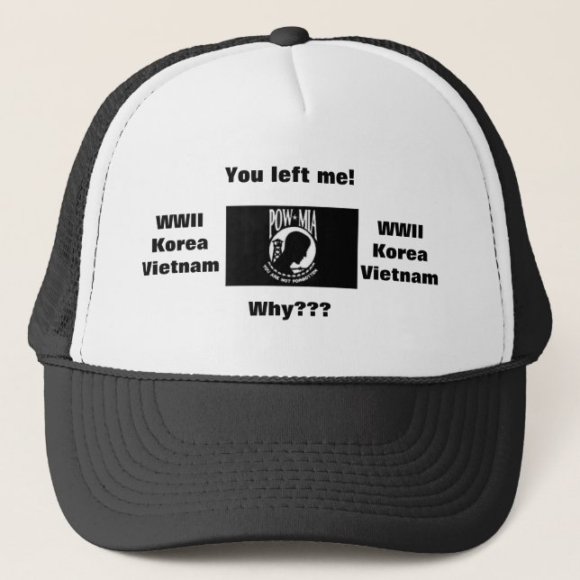 You left me trucker hat (Front)