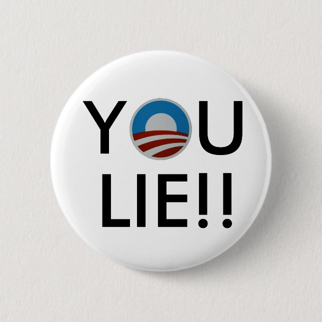 You lie! Button (Front)