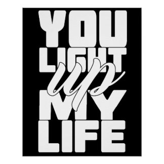 You Light Up My Life Poster