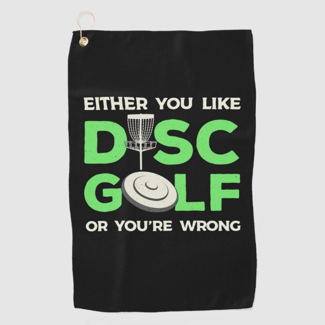 You Like Disc Golf Towel (Front)