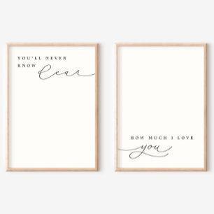 You’ll Never Know Dear Lullaby Nursery Decor