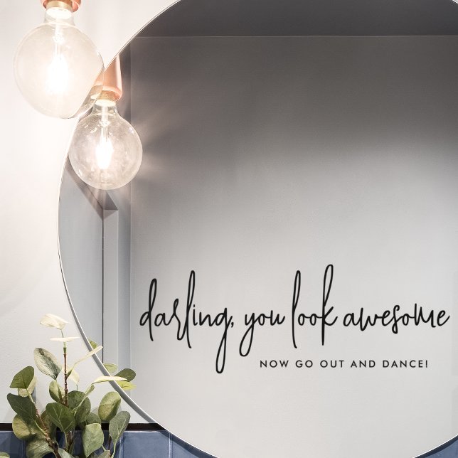 You Look Awesome Go Dance Black Wedding Bathroom (Creator Uploaded)