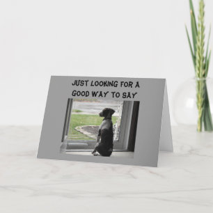 YOU LOOK GOOD FOR OVER THE HILL CARD