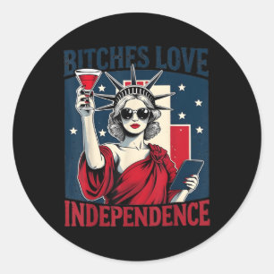 You Look Like 4th Of July Makes Me Want A Hotdog R Classic Round Sticker