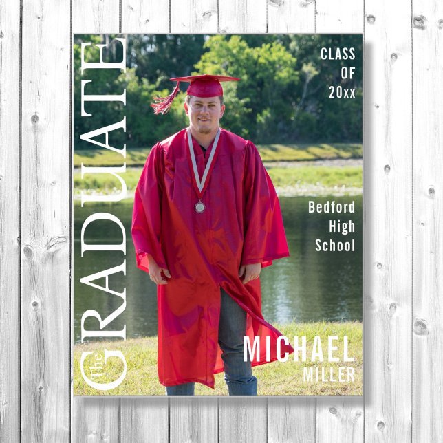 You Made the Cover of The Graduate Photo Magazine Poster (Creator Uploaded)