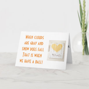 YOU MADE THE NAUGHTY LIST? MOR FUN FOR US! HOLIDAY CARD