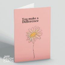 You make a difference