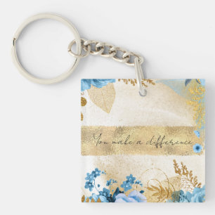 You Make a Difference Key Ring
