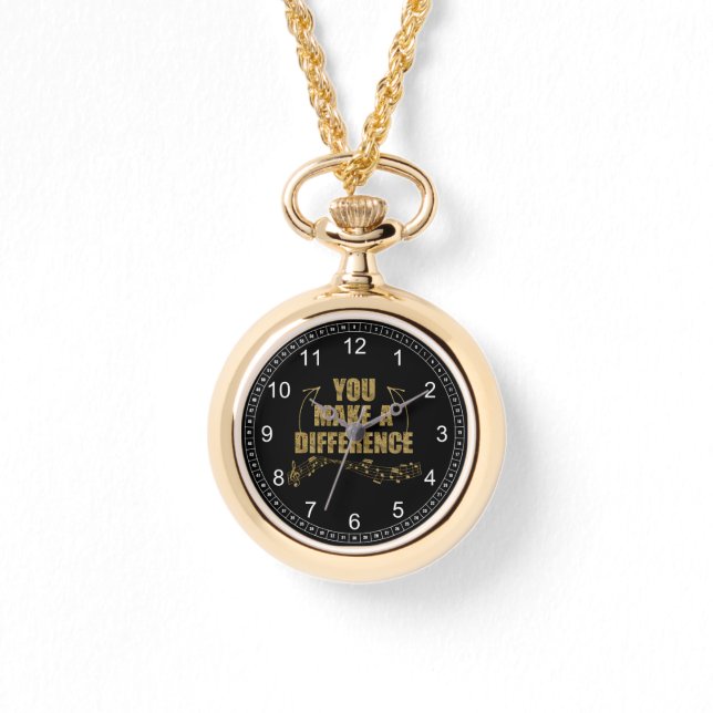 You Make a Difference Musicians Watch (Front)