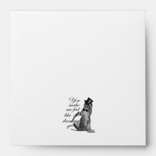 You make me feel like Dancing! Tap Dancing Cat Envelope