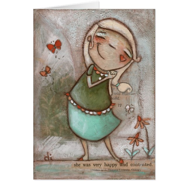 You Make Me Happy - Greeting card (Front)