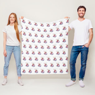 you make me melt ice cream fleece blanket