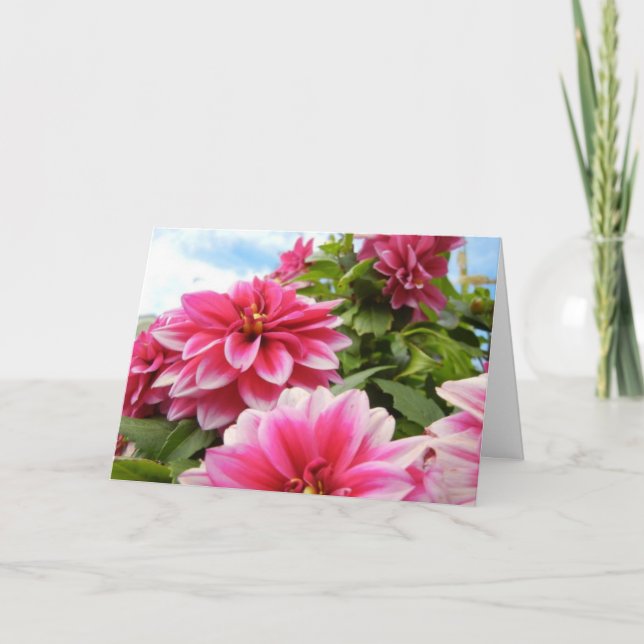 You make me smile, thank you. thank you card (Front)