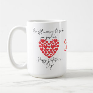 You make me Smile Valentine Coffee Mug