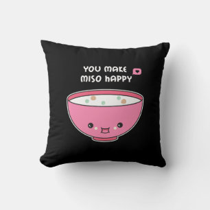 you make Miso Happy Cute bowl Cushion