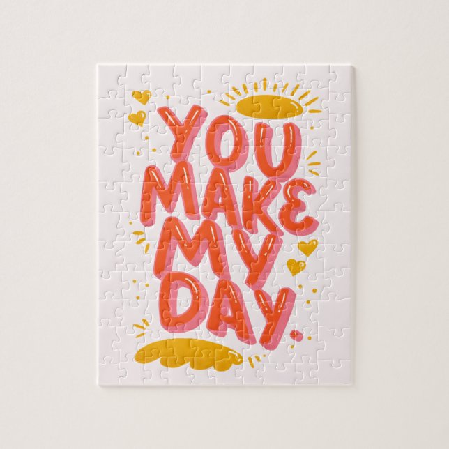 You make my day Puzzle (Vertical)