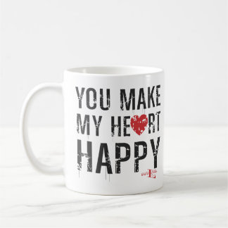 You Make My Heart Happy Coffee Mug