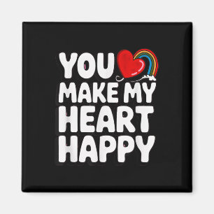 You Make My Heart Happy Kids For Children  Magnet
