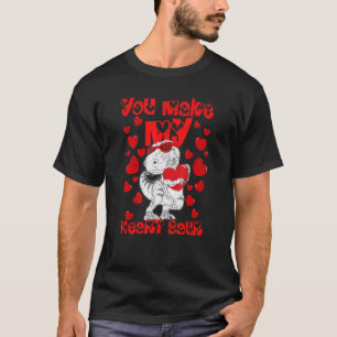 You Make My Heart Saur Cute rex Dinosaur Valentine T-Shirt