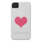 You Make My Heart Sing Case Mate  iPhone 4 Case